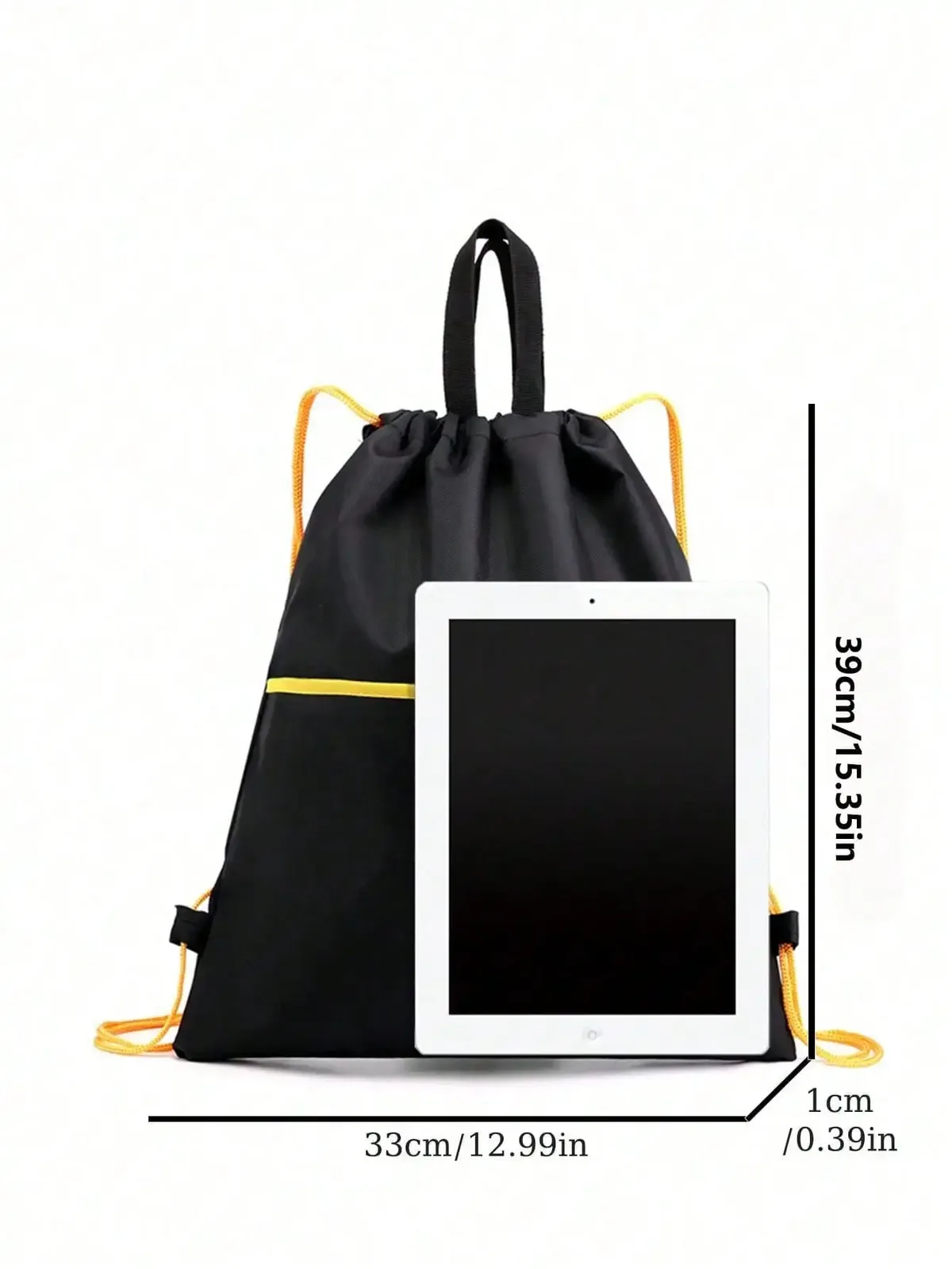 sac à dos à cordon de serrage tendance, sac de rangement pour vêtements de voyage pour hommes et femmes, adapté à un usage quotidien