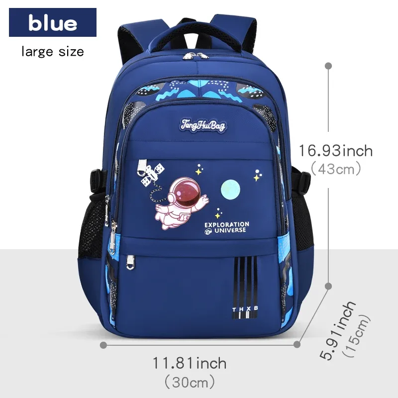 élèves du primaire cartable garçons 1,2,3,4,5,6 années 6-12 ans astronaute épaule sac à dos pour ordinateur portable étanche wea