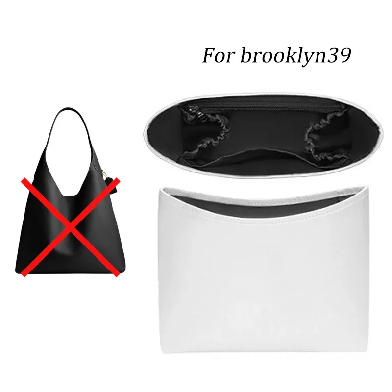 support intérieur de sac ferme et imperméable pour brooklyn28 39, organisateur de sac tridimensionnel, doublure légère, chaîne décorative
