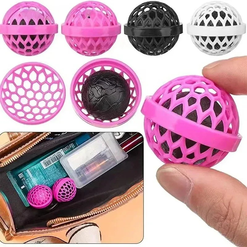 Boule de nettoyage pour sacs à dos et sacs à main, élimine la saleté, la poussière, les débris et les cheveux, lavable et réutilisable, accessoire de nettoyage pour sacs.