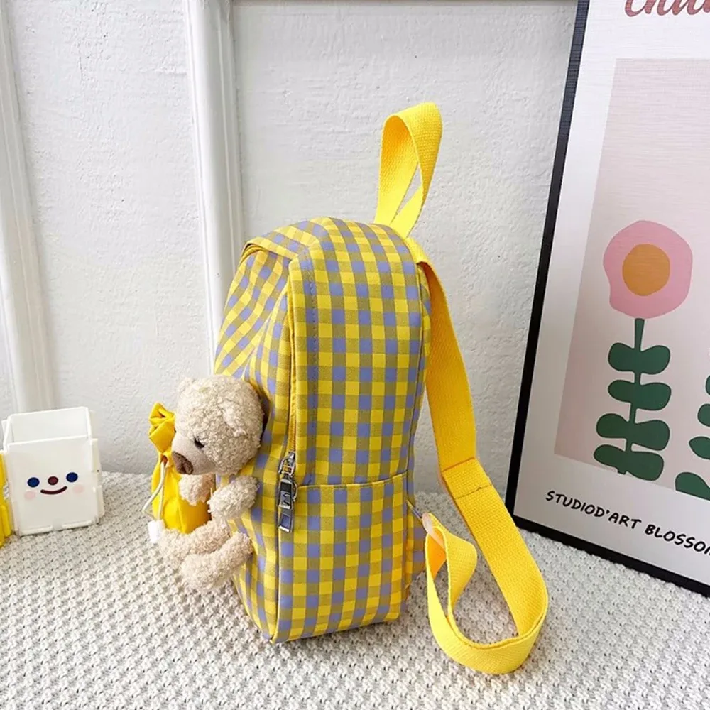 sac à dos brodé personnalisé pour enfants, sac de princesse mignon avec nom, cadeau little bear, été, nouveau