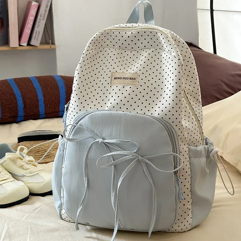 sac à dos kawai grande capacité pour femmes, polyvalent pour les lycéennes et les étudiantes, sac à dos tendance style instagram