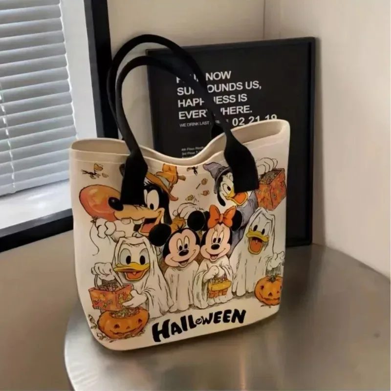 sacs à main en toile mickey de haute qualité, différents styles, grande capacité, sac à bandoulière, sac à main tendance pour femmes, sac de shopping