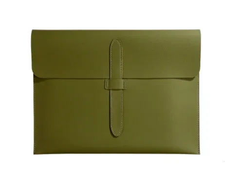 sac de documents professionnel personnalisé avec lettres, pochette pour documents a4, gravure en cuir pu, sac pour ordinateur portable 13 pouces, pochette de luxe pour documents
