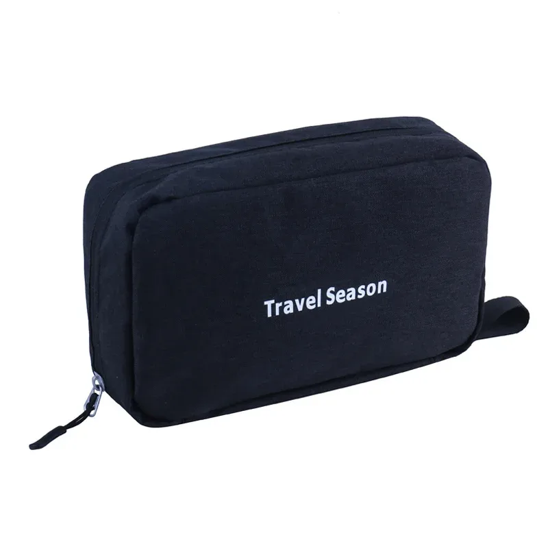 trousse de toilette de voyage suspendue pour hommes et femmes, imperméable, maquillage, cosmétique, esthéticienne, sac pliable, organisateur de salle de bain et de douche