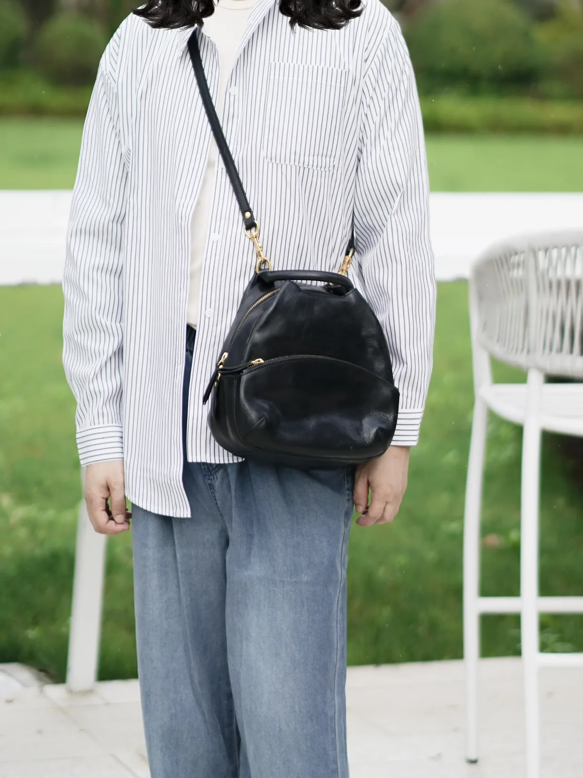 mode luxe tanné végétal peau de vache femmes mignon petit sac à dos week-end fête voyage à la main en cuir véritable cartables