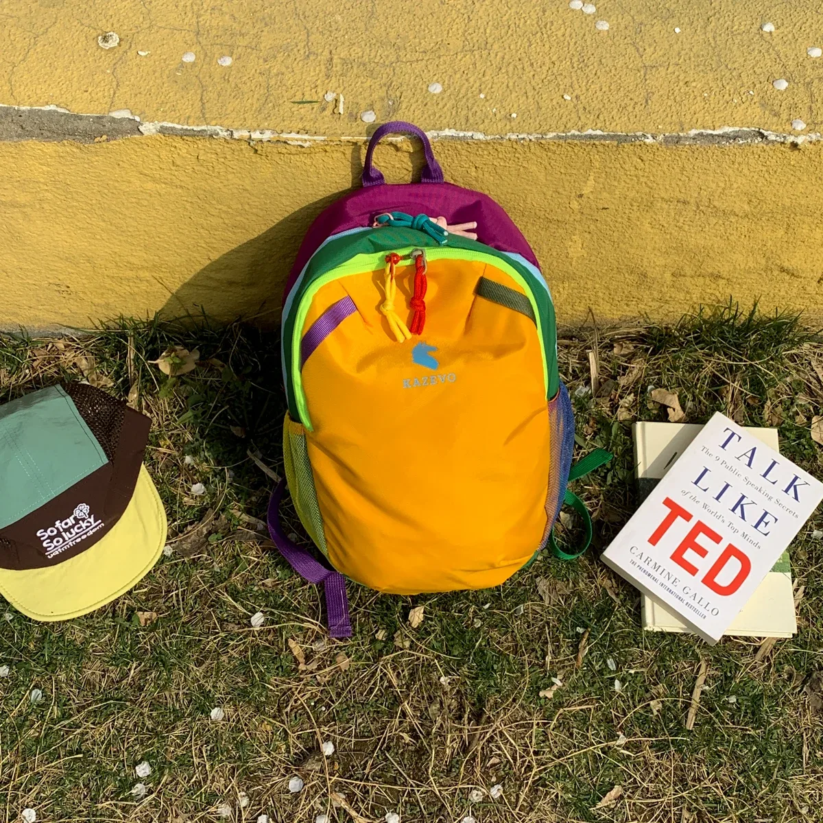 sac à dos de sport tendance style dopamine, en nylon léger, grande capacité, décontracté, pour la randonnée et l'alpinisme