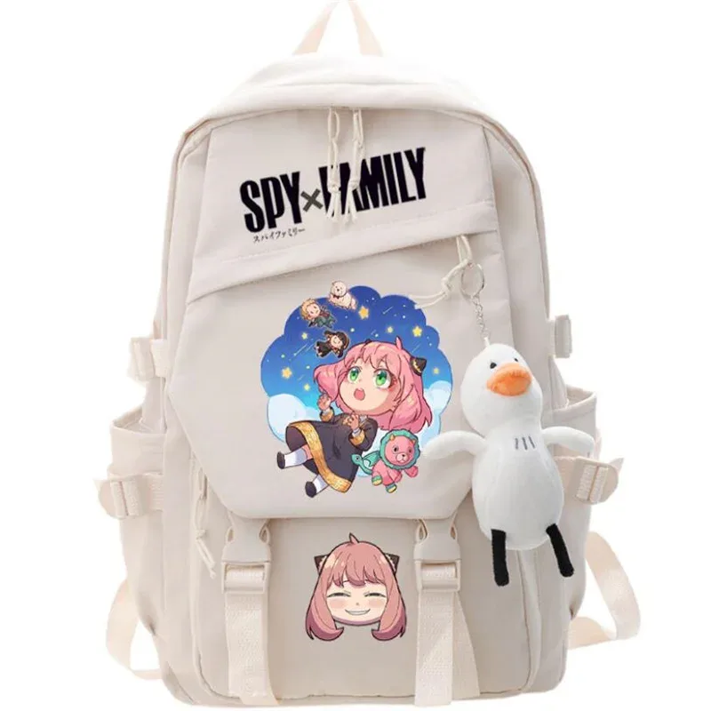 sac à dos de dessin animé anime pour hommes et femmes, éventuelles y × family, cartable mochila teenarges, sacs d'extérieur décontractés pour ordinateur portable initiés, mignon anya