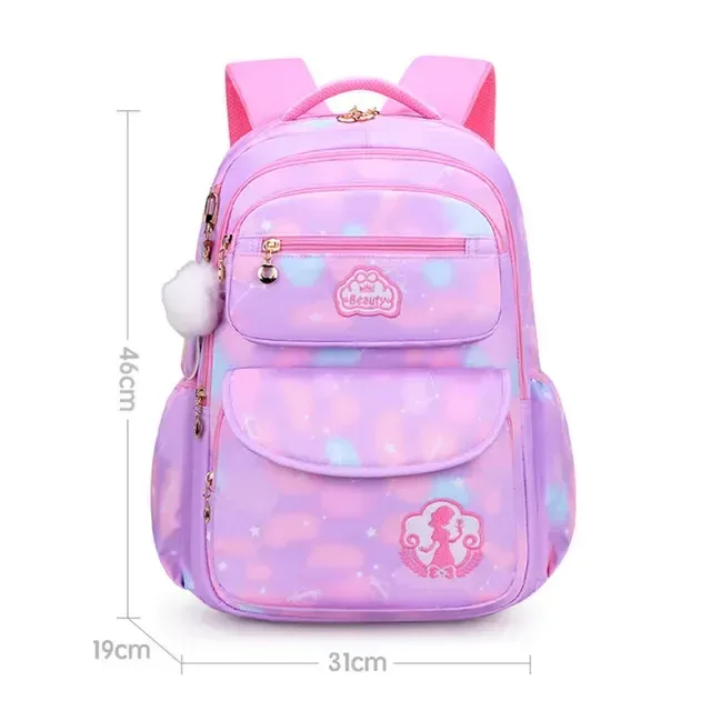 fille enfants sac à dos sac d'école sac à dos rose pour enfant enfant adolescent cartable primaire kawaii mignon étanche petite classe kit
