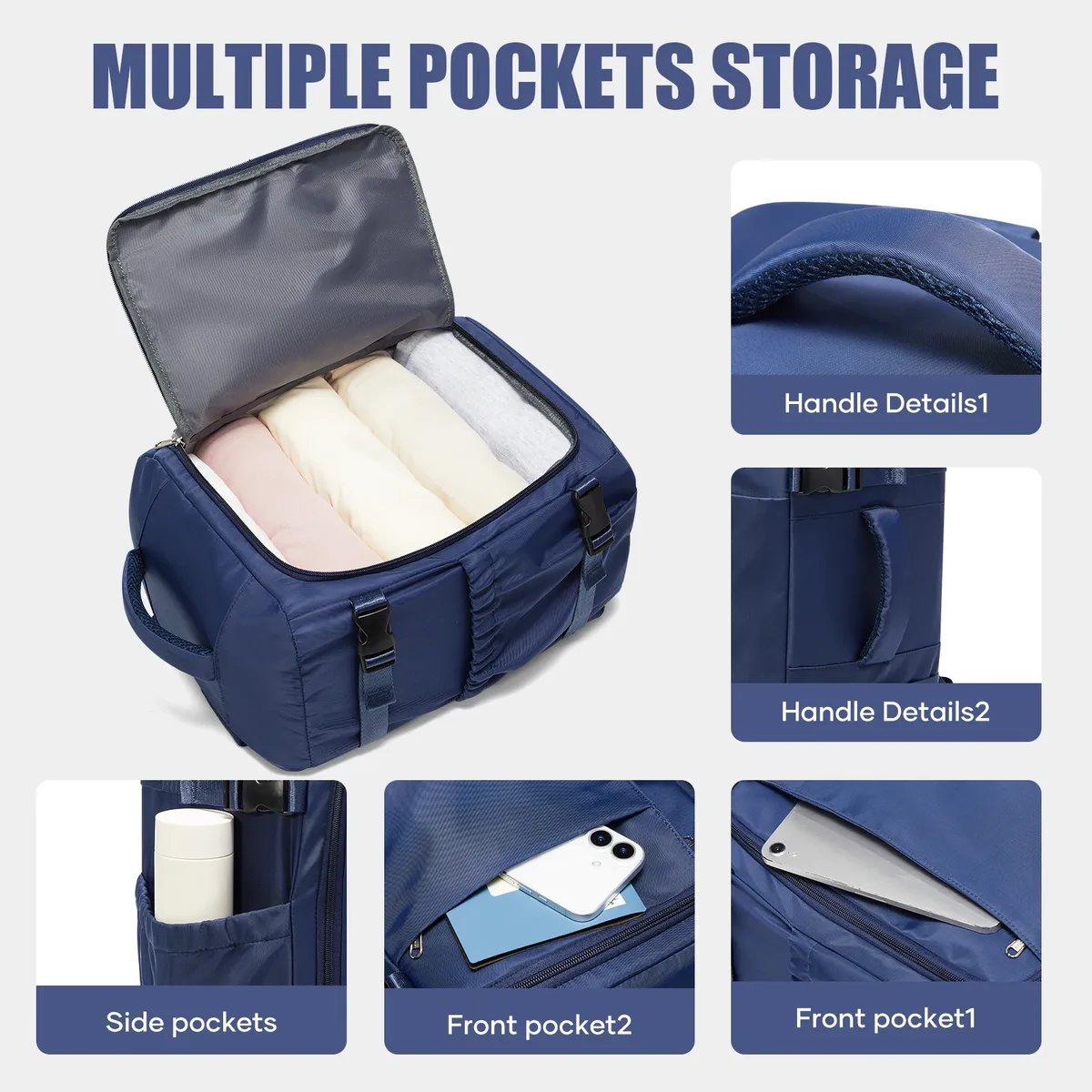 bagage cabine ryanair 40x30x20, sac sous siège, nouveau sac à dos de voyage easyjet pour hommes et femmes, sac d'école, sacoche pour ordinateur portable 15,6 pouces