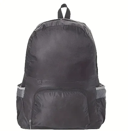 sac à dos léger en polyester imperméable, sac à dos pliable à double usage, sac de randonnée portable pour hommes et femmes