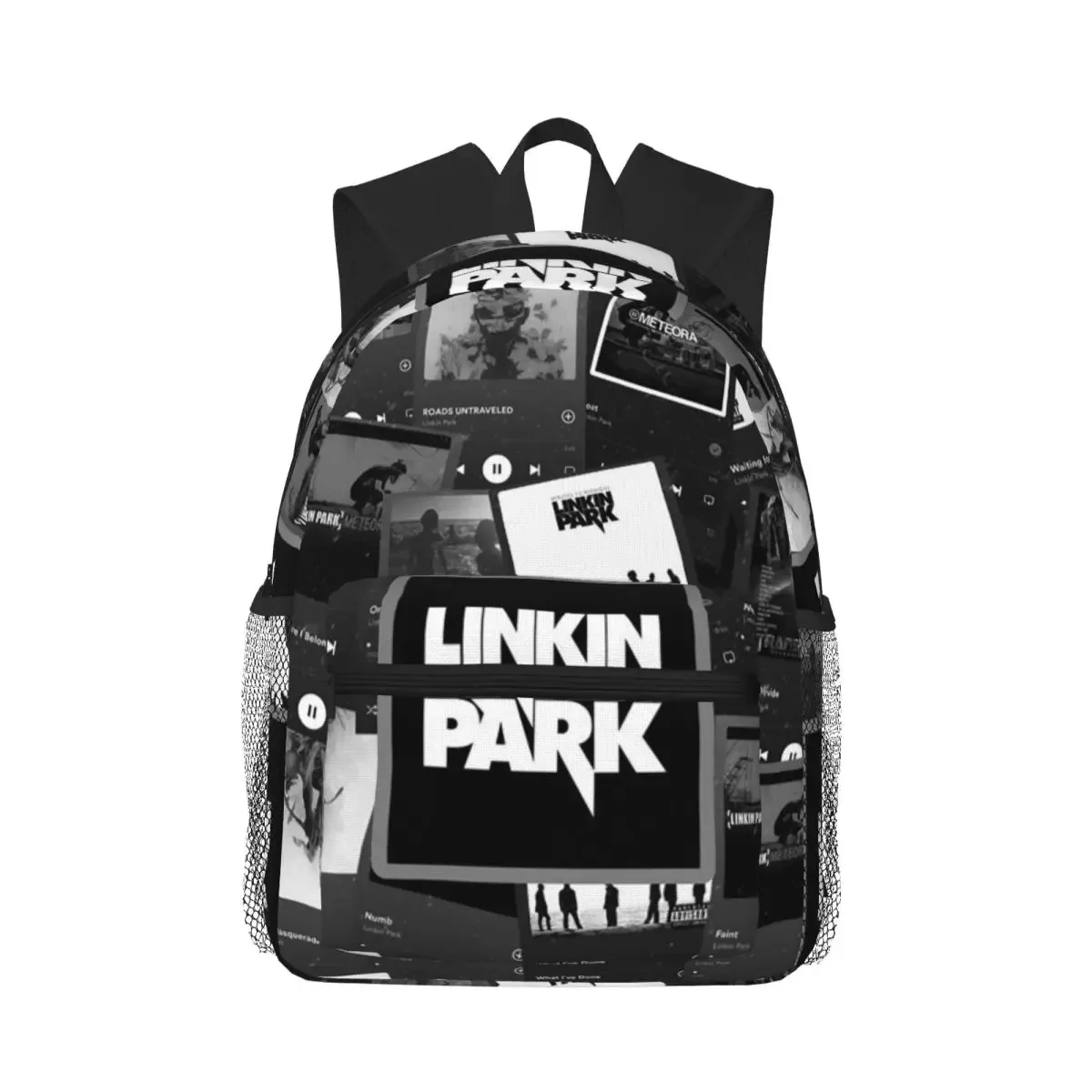 l-linkin-s p-park-s band sac à dos pour étudiant, sac d'école, randonnée, voyage, sac à dos pour garçons et filles, sac à bandoulière à la mode