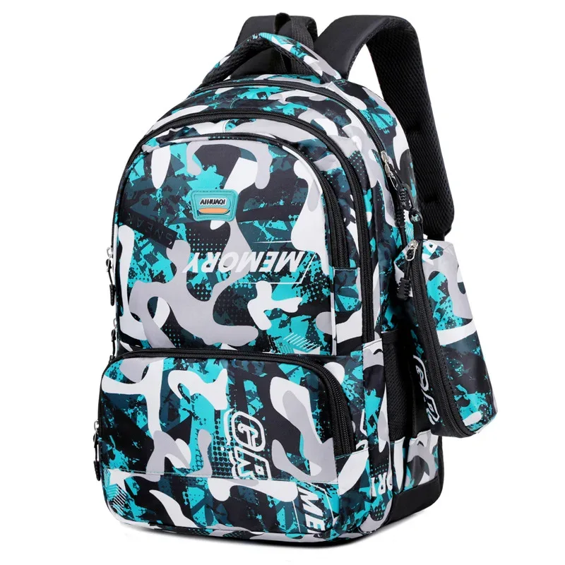 sacs à dos d'école imprimés de camouflage pour adolescents garçons et filles sac à dos de grande capacité pour hommes sac d'ordinateur sacs d'école pour étudiants