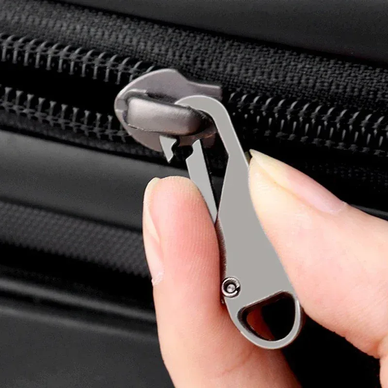 extracteur de fermeture éclair, onglets de remplacement, fermetures éclair détachables, curseur de tête, kit de réparation pour valises, sacs, vêtements, bricolage, artisanat de couture, 5 pièces