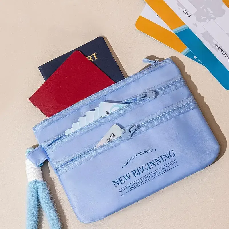 portefeuille porte-passeport de voyage - organisateur de cartes d'identité imperméable pour billets d'avion, visas, cartes d'embarquement et cartes de crédit