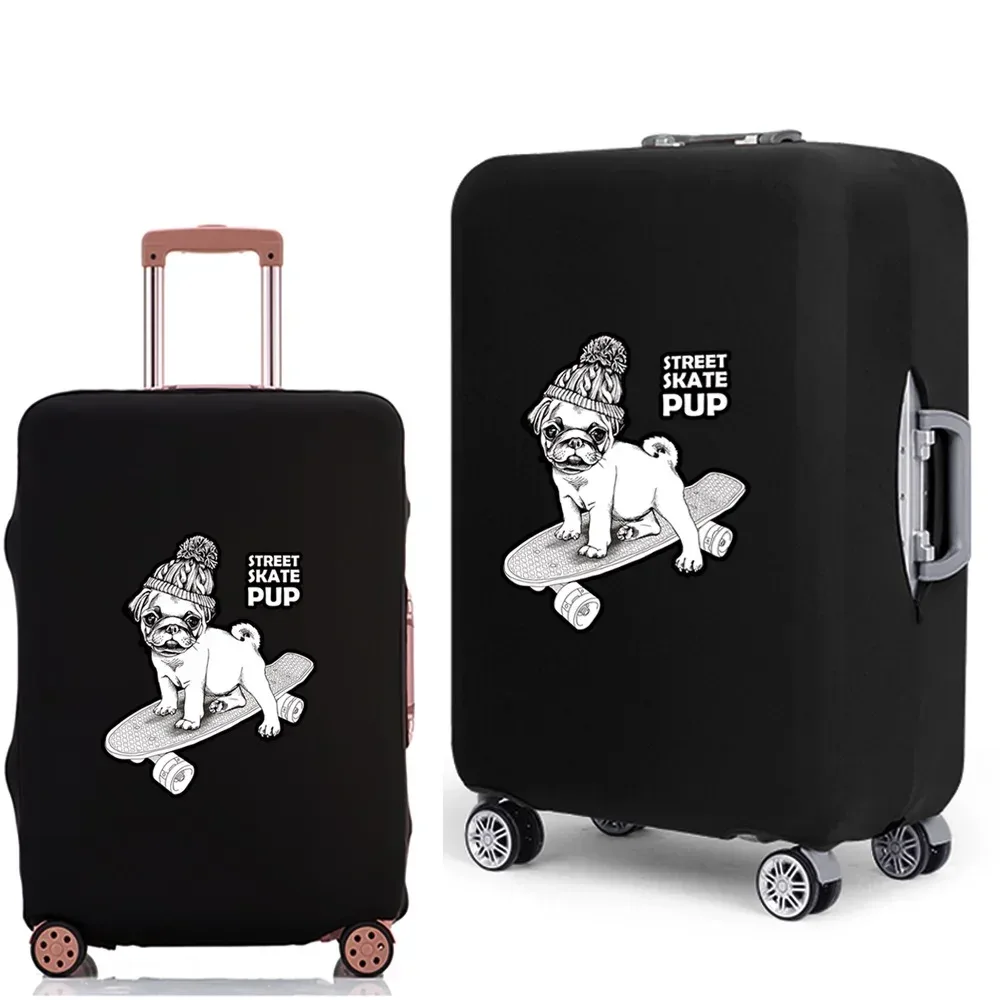 juste de protection élastique pour bagages de voyage, étui épais, housse anti-poussière, nouveau motif de chien, appliquer 18-28, 2022
