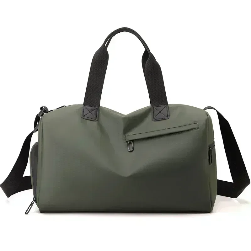 sacs de voyage oxford de grande capacité à fermeture éclair, sacs de fitness solides en tissu épais, bagages étanches de grande capacité, sacs de sport