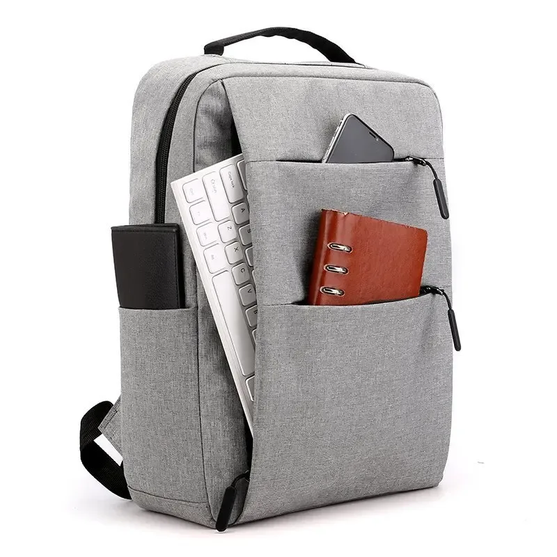 sac à dos pour ordinateur portable homefish grande capacité multi-compartiments pour hommes et femmes, sac à dos de voyage d'affaires à fermeture éclair de 13 à 15 pouces