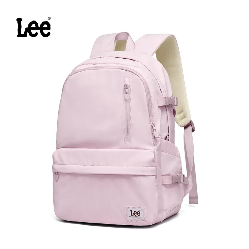 lee grande capacité voyage 15.6 pouces sac à dos pour ordinateur portable pour homme femmes imperméable décontracté en nylon adolescents collège sac d'école mâle