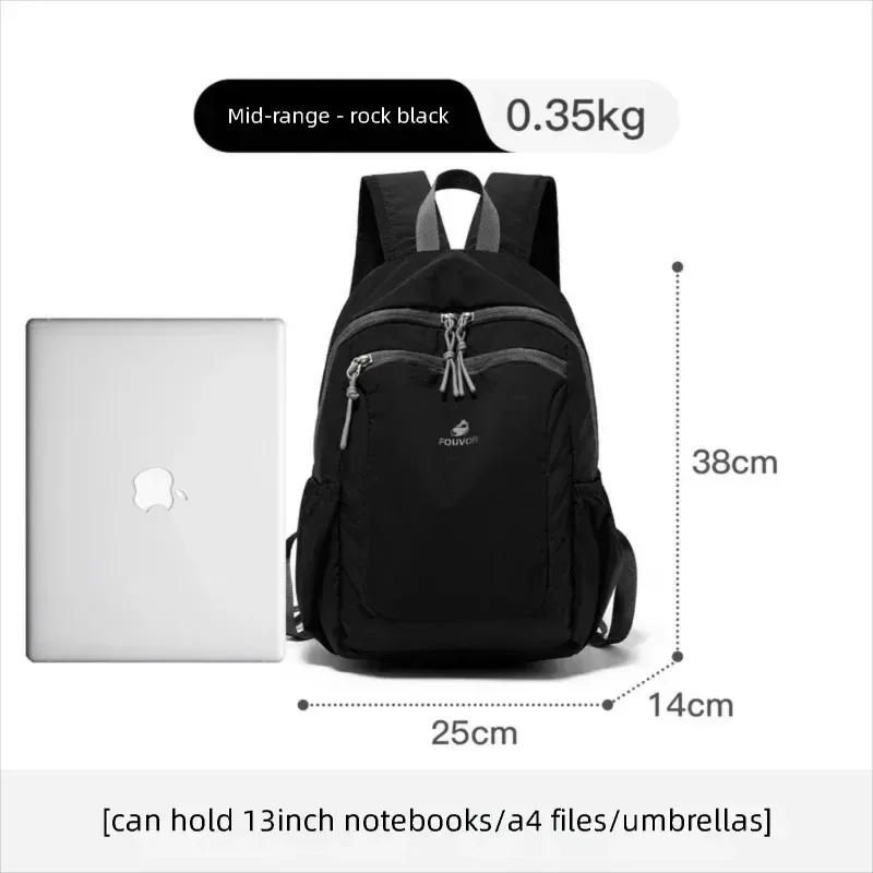 sac à dos de voyage pour femmes fouvor, en tissu oxford, léger, petit sac d'école, sac de voyage extérieur tendance pour enfants 3068-06 3068-16