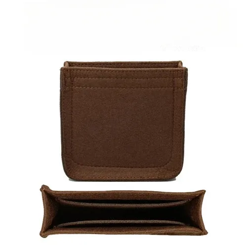 pour h evelyne 16 29 33 sac d'insertion feutre maquillage organisateur sac intérieur sac à main portable base shaper