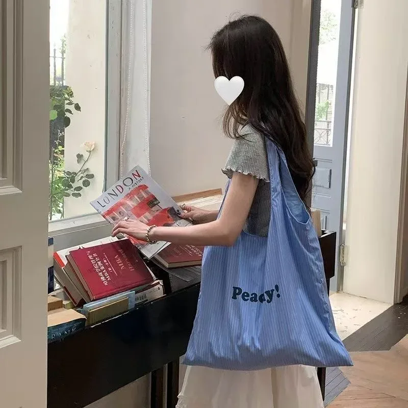 Style paresseux, sac fourre-tout polyvalent à carreaux, sac à main à une épaule pour fille artistique pour classe, sac de shopping pour sortir