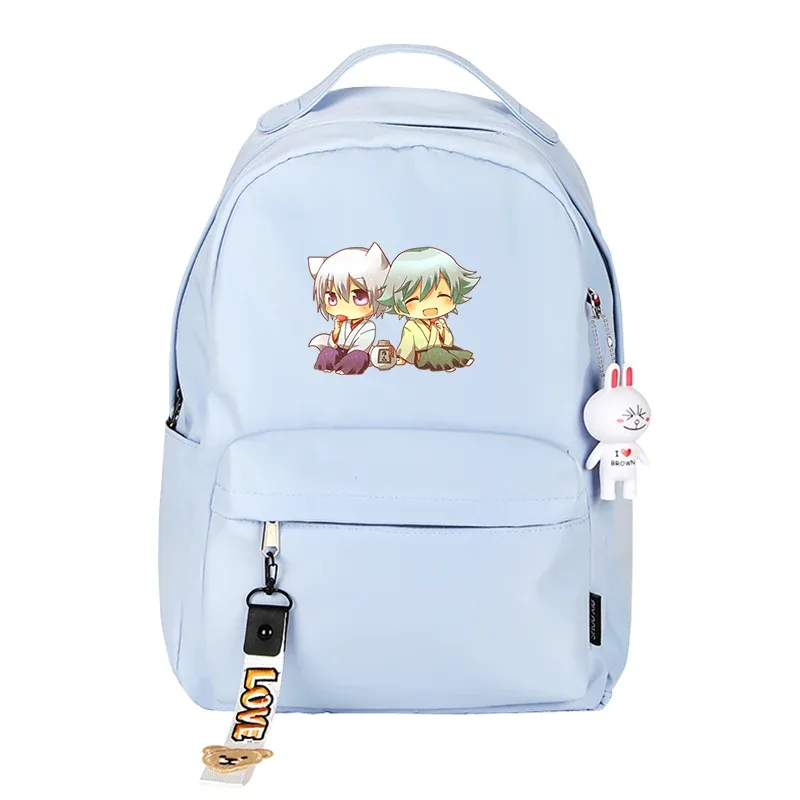 sac à dos rose kamisama kd'appareils pour femme, sac à dos tomoe, sacs d'école harajuku en nylon mignon, sac à dos de voyage pour filles, sac à dos de dessin animé ruzzak