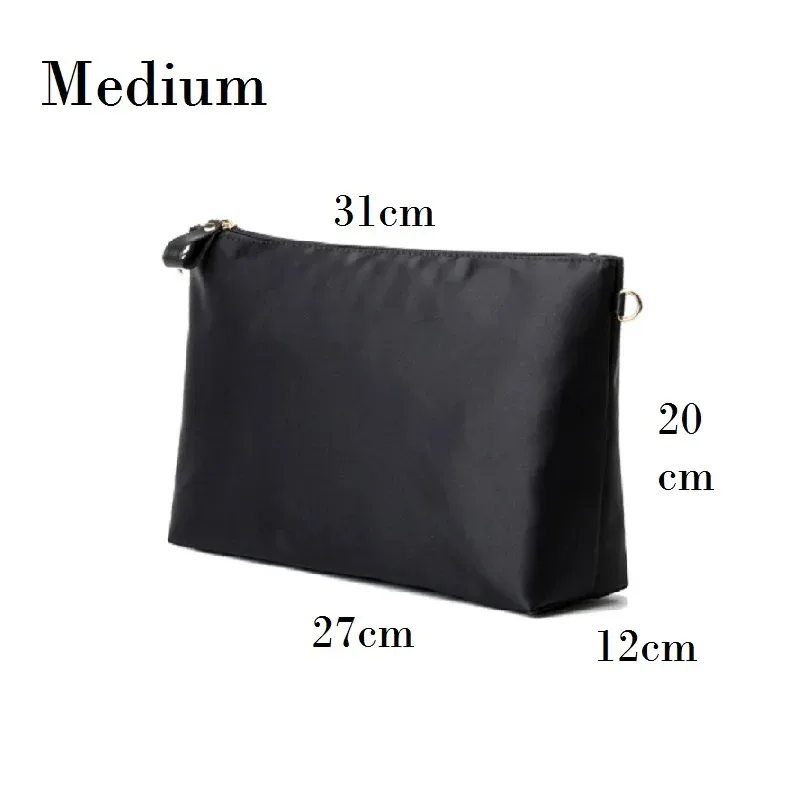sac d'insertion de organisateur en nylon pour femmes, sac de maquillage de voyage, sacs d'insertion de maquillage multifonctionnels de voyage