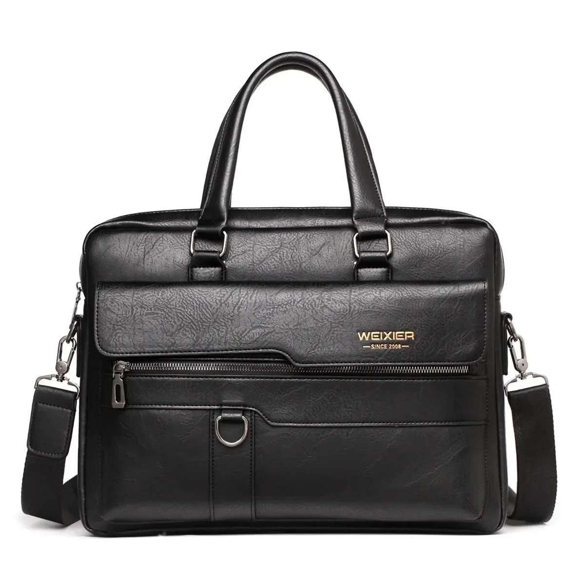 2025 hommes porte-documents sac de haute qualité affaires célèbre marque pu cuir épaule sacs de messager bureau sac à main 14 pouces pochette d'ordinateur