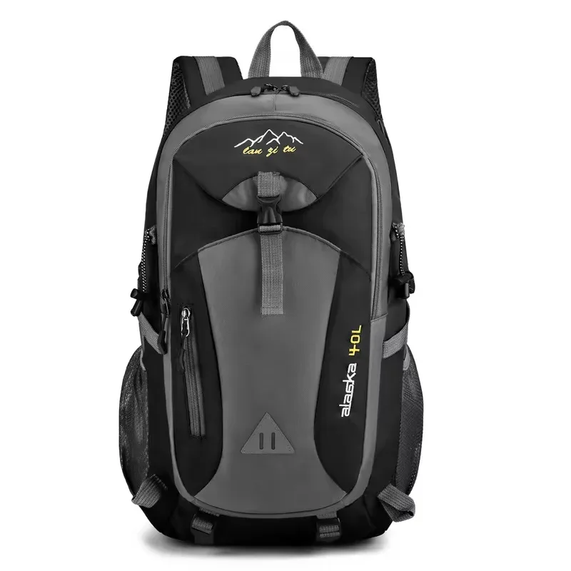 nouveau sac à dos en nylon imperméable pour hommes et femmes, idéal pour les voyages décontractés, la randonnée, le camping, l'alpinisme, et les activités sportives pour jeunes.