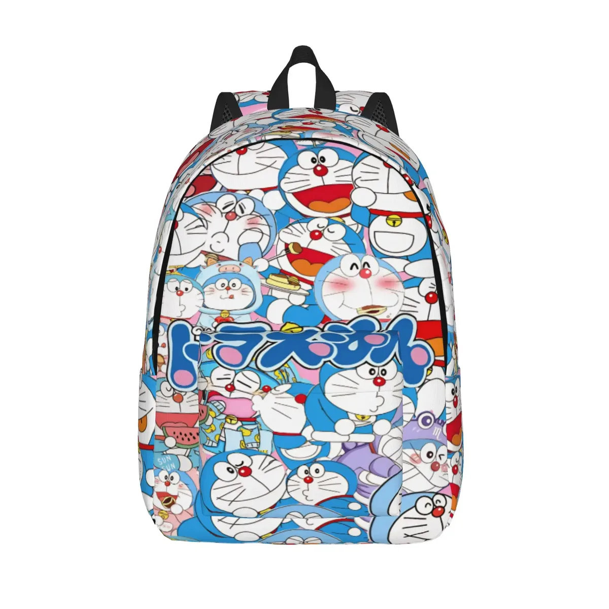 sac à dos doraemons blue cats cat cool pour l'extérieur, lycée, randonnée, voyage, sac à dos pour hommes et femmes, sac à bandoulière pour ordinateur portable