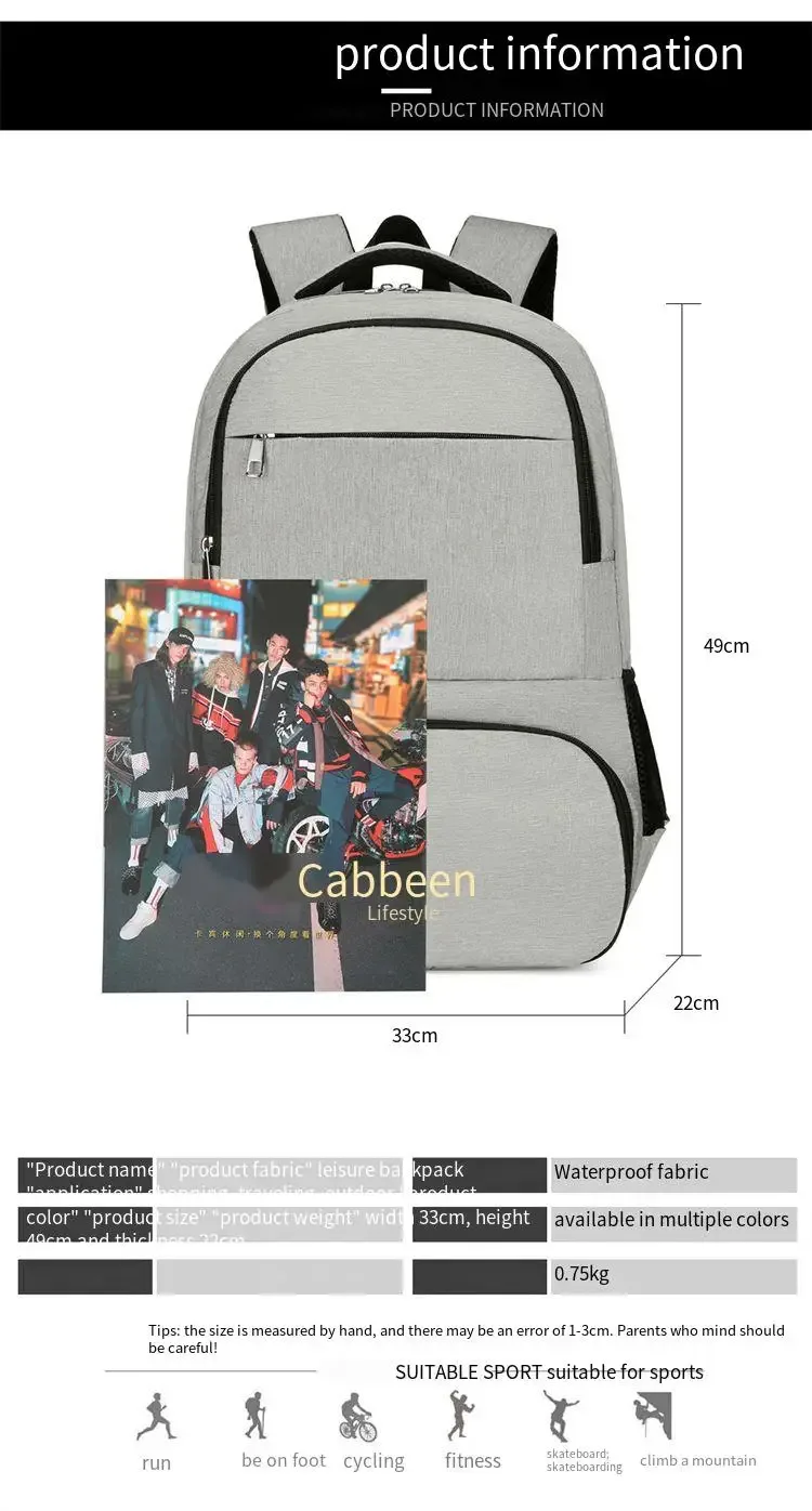 sac à dos de pique-nique d'extérieur, sac isotherme à double bandoulière, sac imperméable de conservation de la chaleur pour la randonnée, sac isotherme, sac d'ordinateur, sac d'affaires