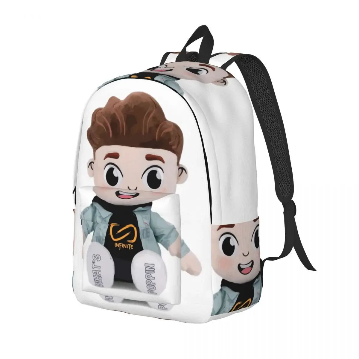 caylus poupée jeu sac à dos pour garçon fille enfants étudiant école bookbag joueur de jeu sac à dos préscolaire primaire sac randonnée