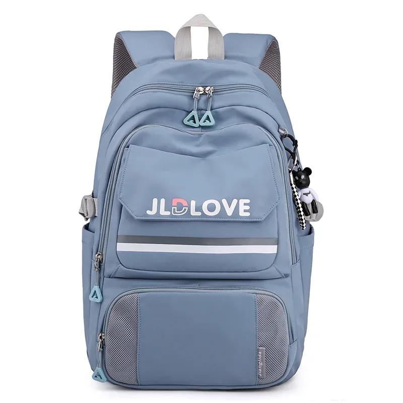 sacs à dos décontractés pour femmes, écolières, cartable simple pour ordinateur portable, sacs de voyage multi-poches pour dames