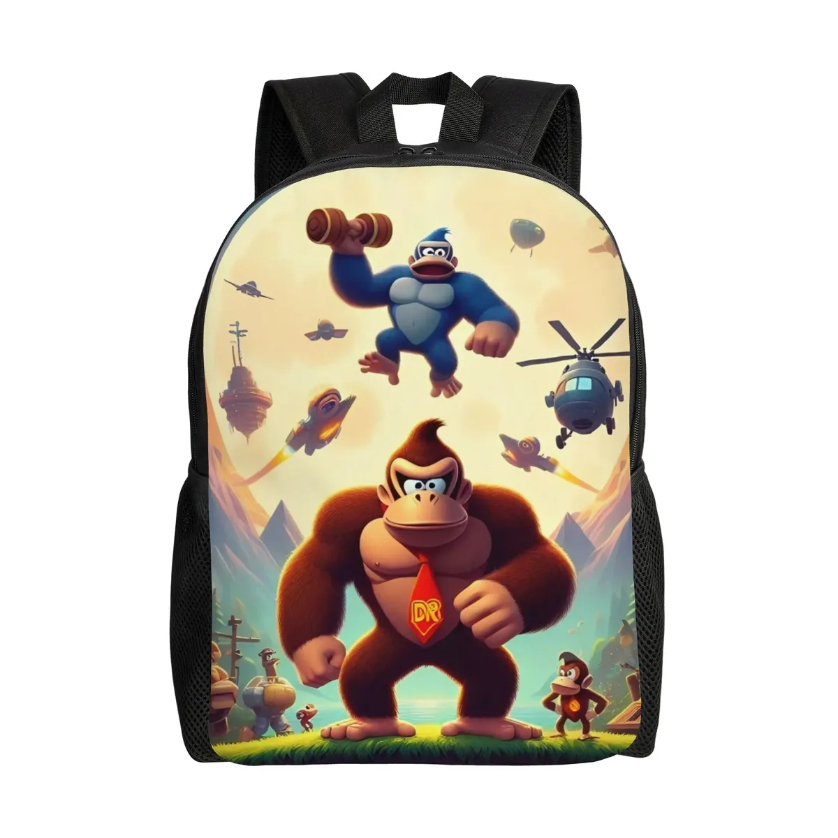 dk arcade donkeys kongs sac à dos pour adolescents, cadeau, sac à dos de randonnée, de voyage, pour hommes et femmes, sac à bandoulière pour l'université