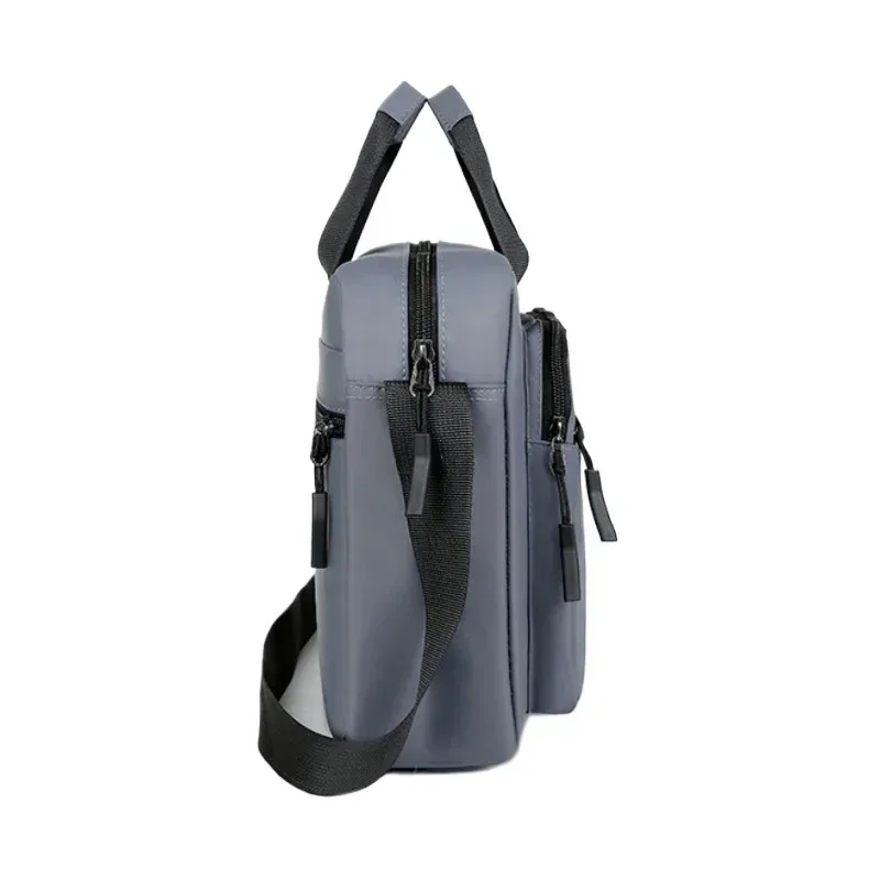 nouveau sac à bandoulière horizontal de grande capacité pour hommes sac de messager porte-documents multifonctionnel simple sac à main de livre a4 sac d'affaires 가