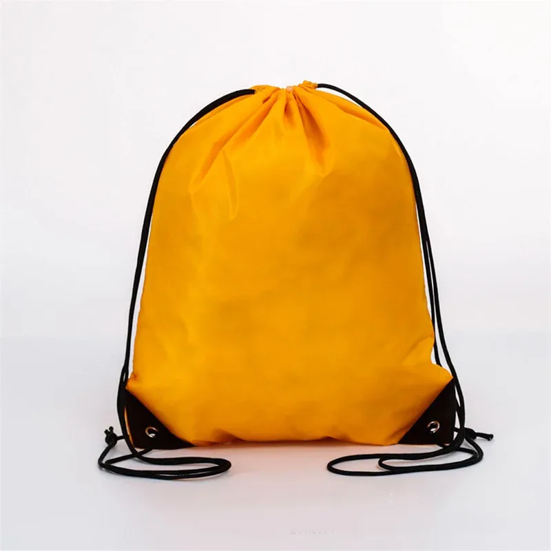 sac à dos à cordon avec bande réfléchissante, 1 pièce, sac à dos à cordon de serrage en vrac pour l'école, le yoga, le sport et les voyages