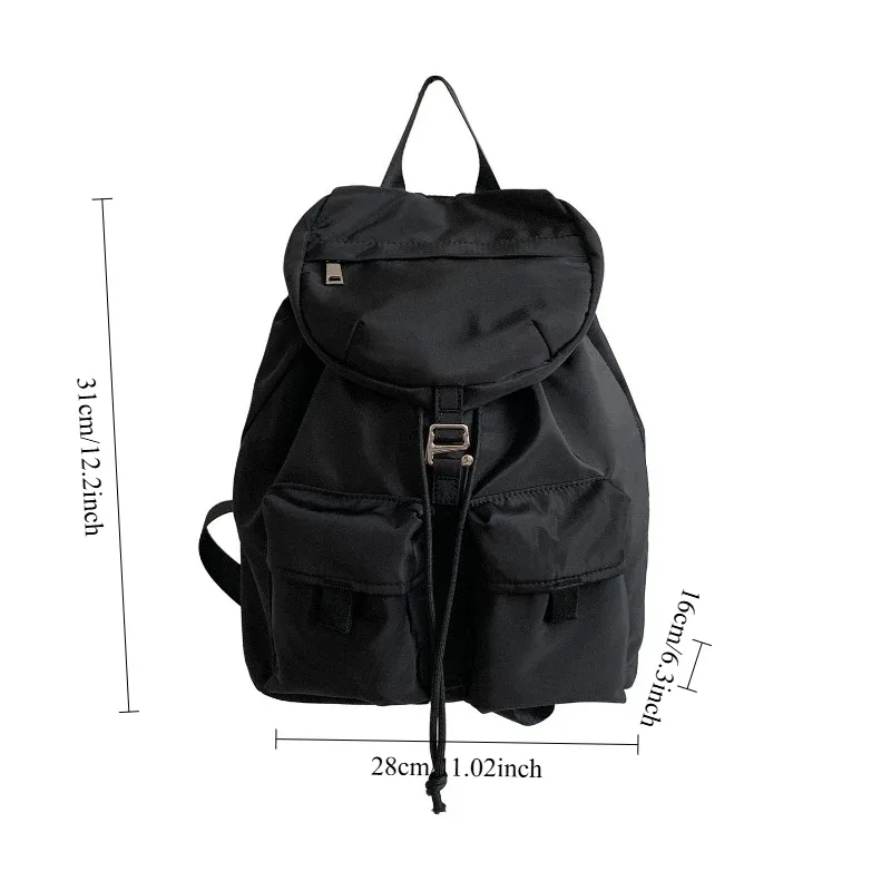 sac à dos en nylon printemps-été, grande capacité, léger, confortable, texture, sac de voyage, sac de banlieue, tendance, sac à dos pour ordinateur portable