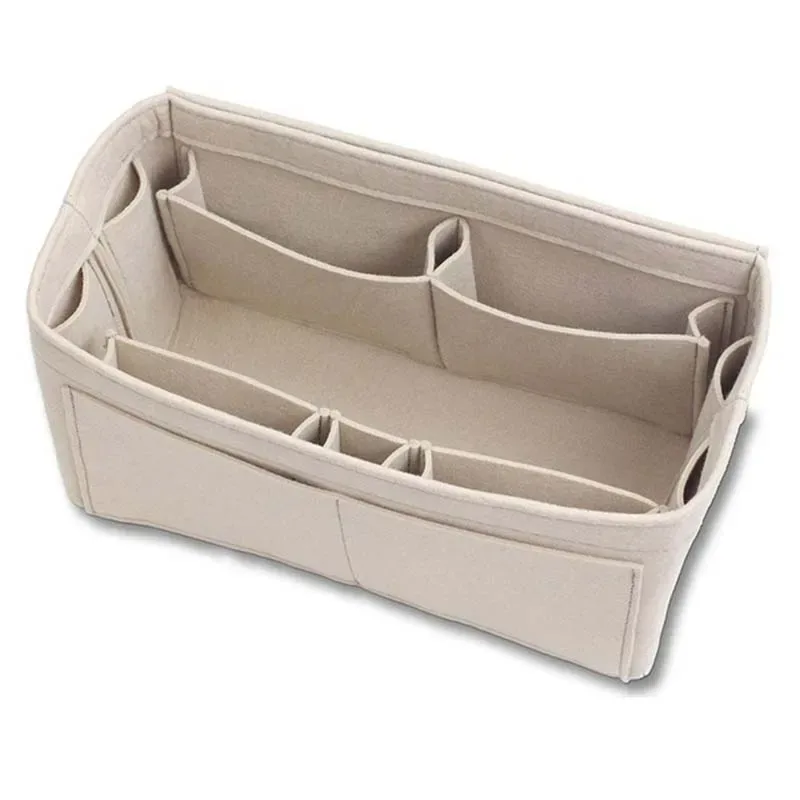 sac à main en feutre pour cosmétiques, sacoche de voyage, pour cosmétiques, portable