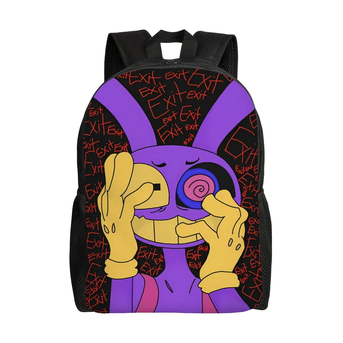 sac à dos thermique jax cartoon digitals circus, sacs à dos de voyage, sacs d'école à motif design pour étudiants, sac à dos élégant