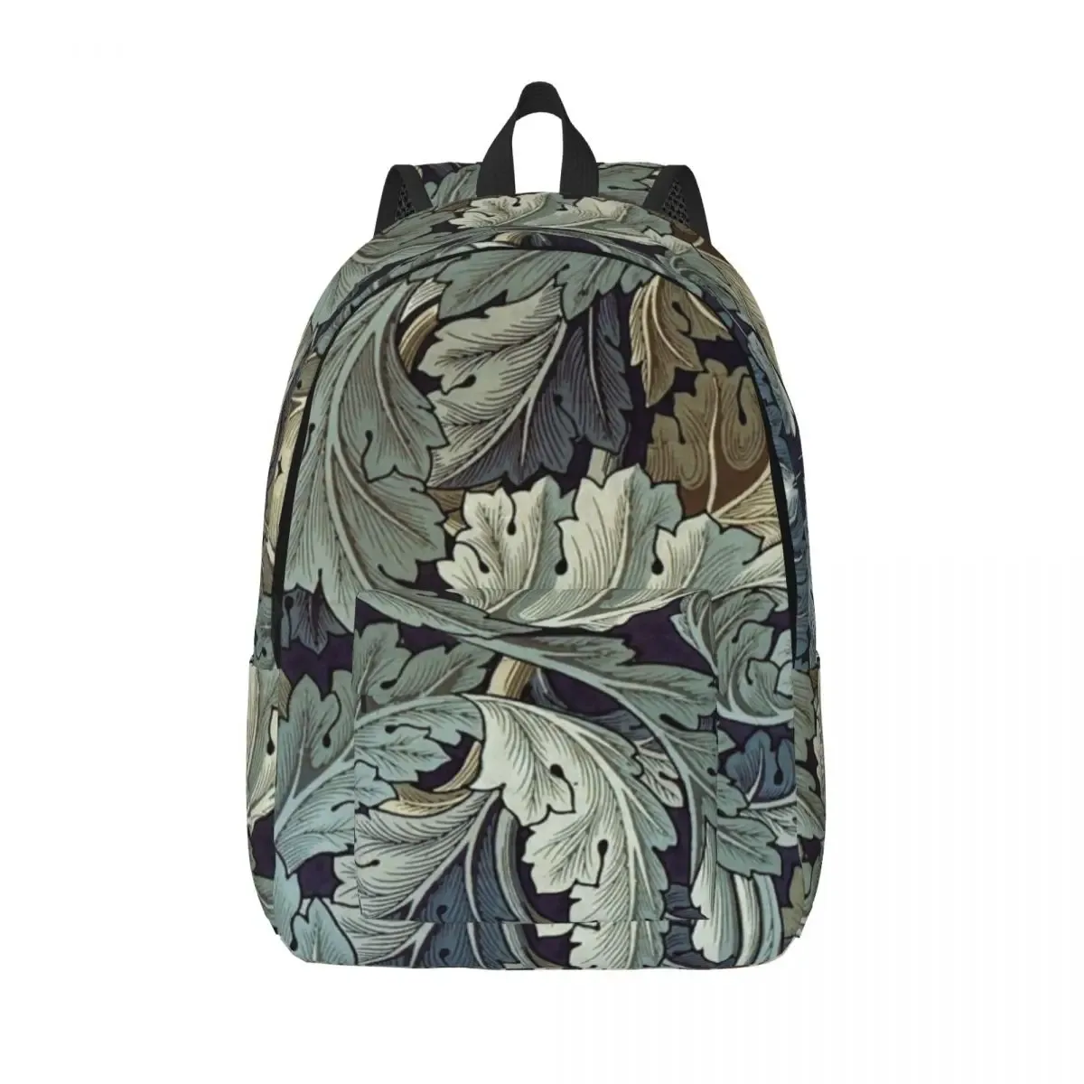 sac à dos en toile avec arbre de vie personnalisé par william instability, textile floral, école universitaire, sacs de voyage, cartable pour ordinateur portable 15"