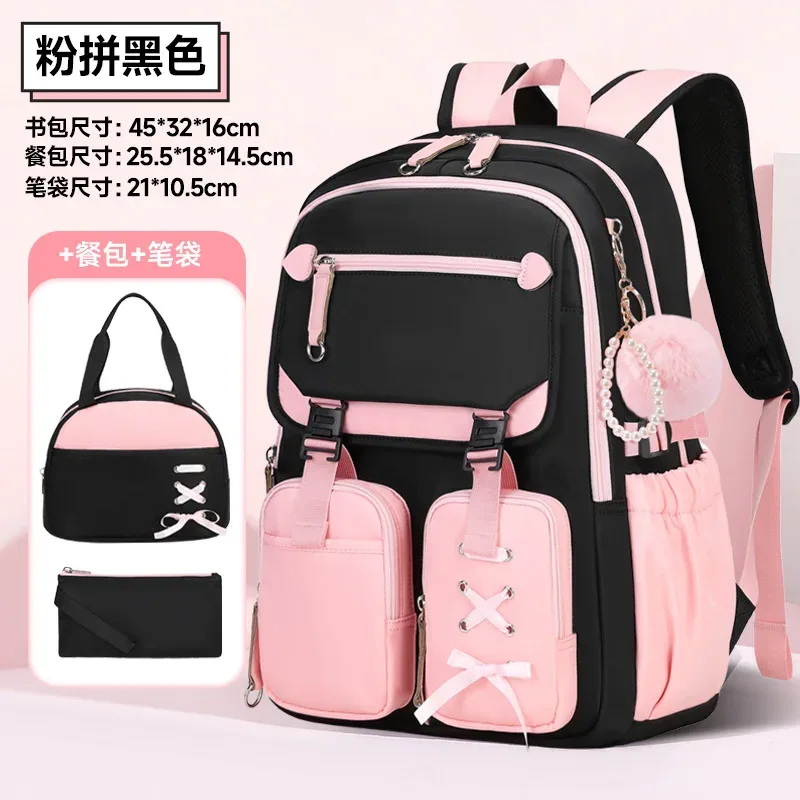 sac à dos scolaire tendance pour filles, sacs d'école pour adolescentes, sac à dos pour ordinateur portable, sac à dos de voyage décontracté, sac à livres, cartable pour enfants, imperméable