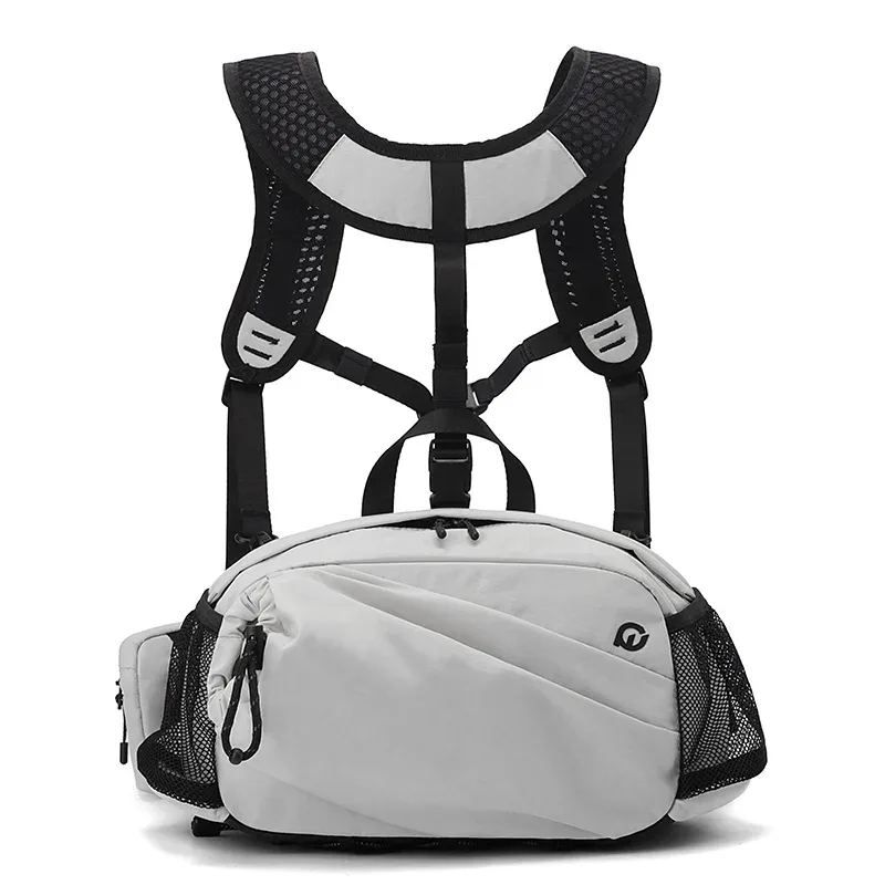 nouveau sac à dos unisexe été voyage en plein air sac de taille multifonctionnel léger sport cyclisme sac de poitrine pour hommes et femmes