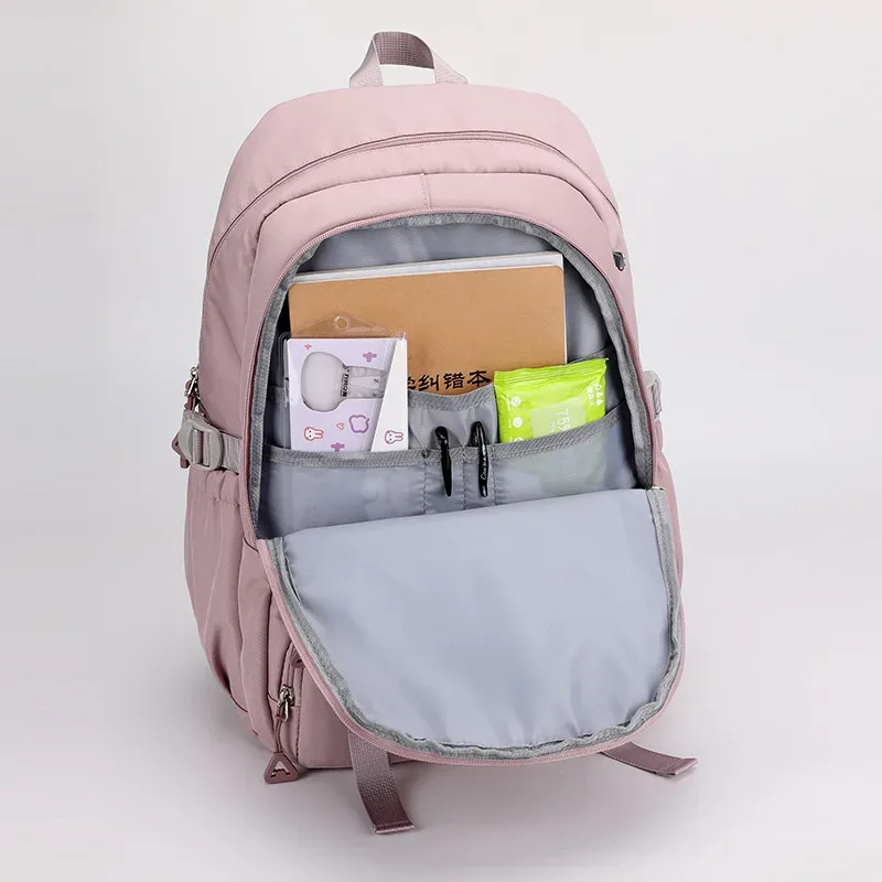 sacs d'école pour enfants pour adolescentes grand cartable kawaii collège étudiant école sac à dos livre sac ordinateur portable voyage sac à dos