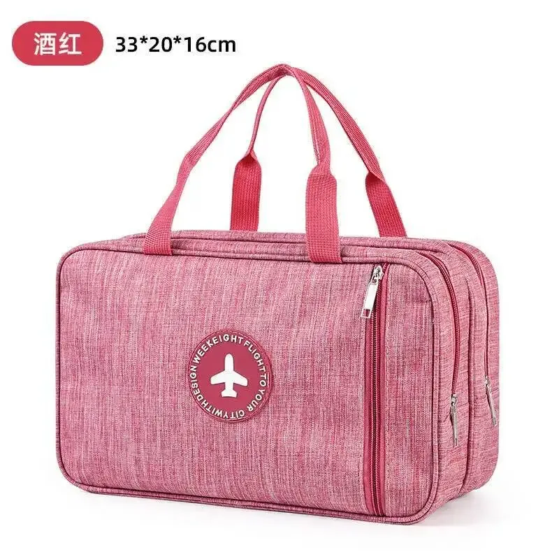 sac à bagages multifonction de grande capacité pour court voyage, sac de maquillage pour femmes et hommes, sac de sport étanche en tissu oxford portatif