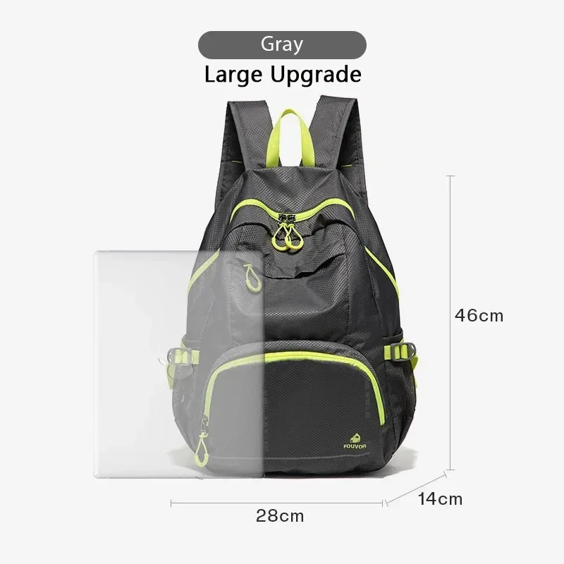 sac à dos pliable multifonctionnel léger et imperméable fouvor 2026 pour activités de plein air, voyages, randonnée et école 3037-06