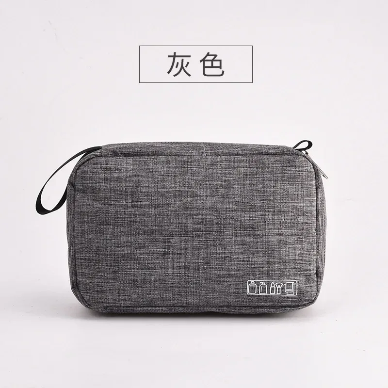 sac à cosmétiques suspendu pour hommes et femmes, organisateur de voyage multifonction, pochette de rangement de toilette et de maquillage, trousse de maquillage pliante pour esthéticienne