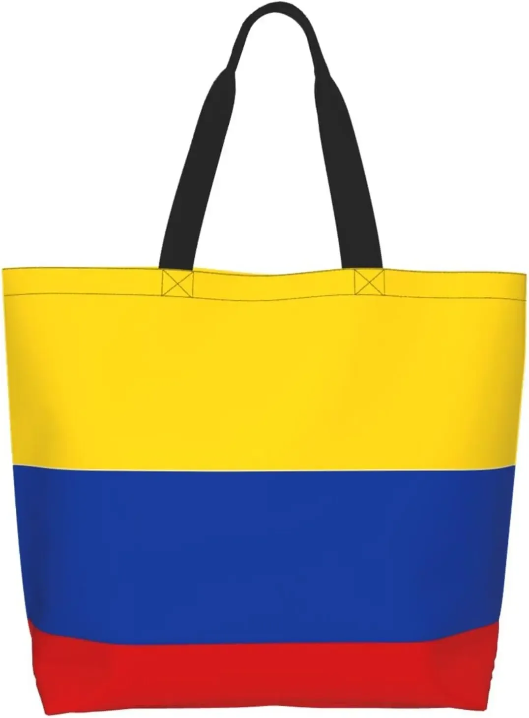 sac fourre-tout drapeau cubain pour femmes et hommes, grands sacs de courses réutilisables pour la plage, les voyages, la salle de sport, le yoga