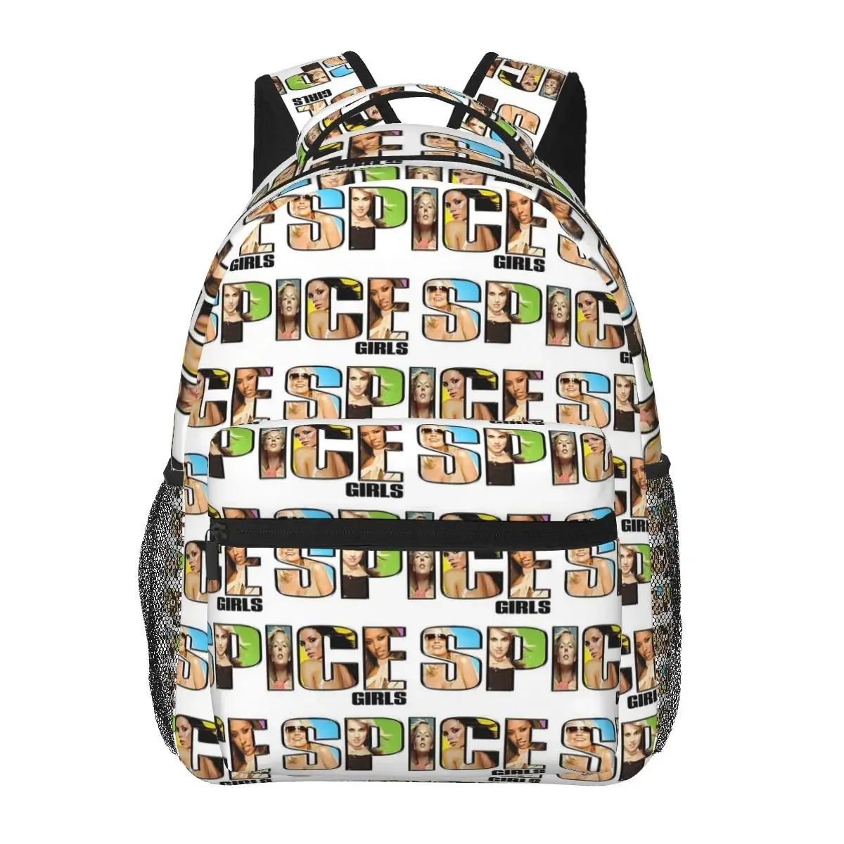 sac à dos classique des années 90 spice girls pop girl band, sac d'école, sac à dos de randonnée pour hommes et femmes, sac à dos à la mode, sacs à bandoulière