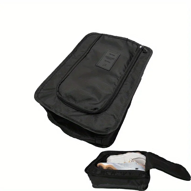 petit sac à chaussures pliable portable, sac de rangement de voyage, sac de rangement de chaussures multifonctionnel étanche, sac à chaussures de voyage de plage
